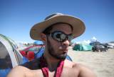 Omar at Burning Man 2010