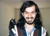 Omar and Sparky kitten 1995